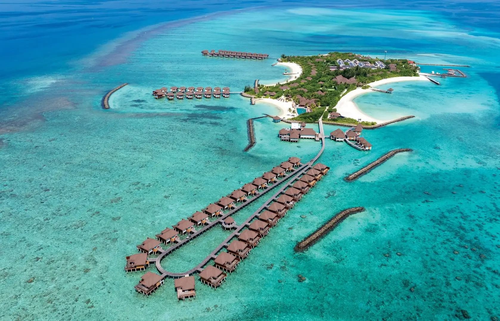 VARU by Atmosphere - 5-star resort in South Malé (Kaafu Atoll) featuring pristine beaches, crystal-clear lagoon, and overwater villas