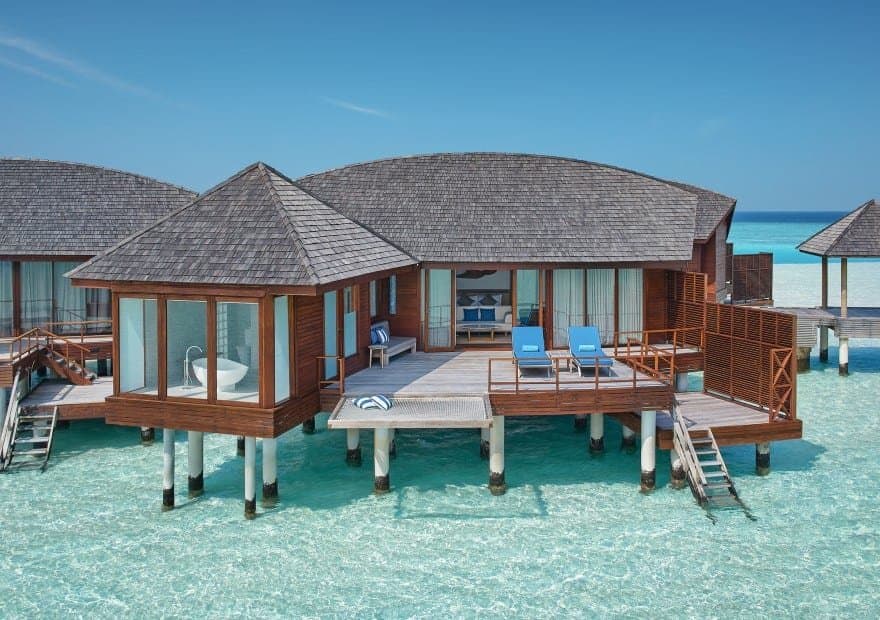 Sunrise Over Water Villa - Anantara Dhigu