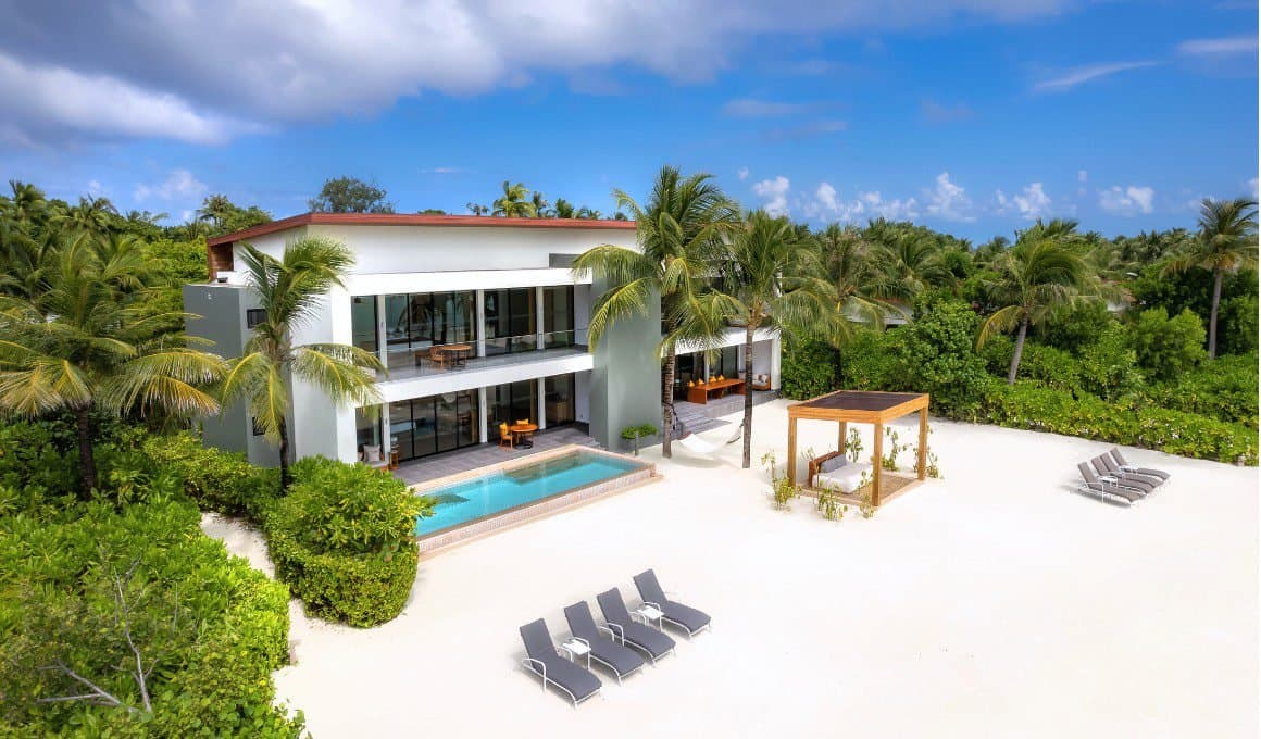 Two Bedroom Beach Residence with Private Pool - Kuda Villingili Maldives